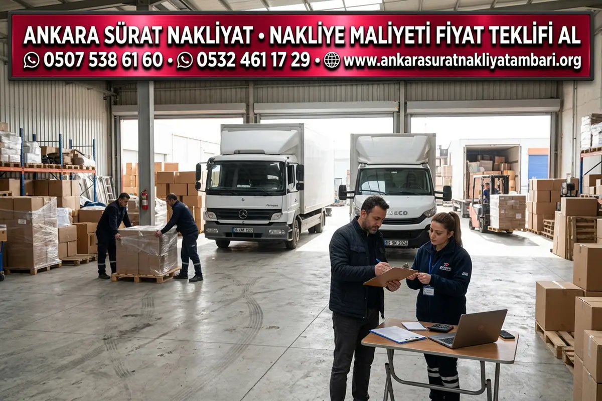 NAKLİYE MALİYETİ FİYAT TEKLİFİ AL